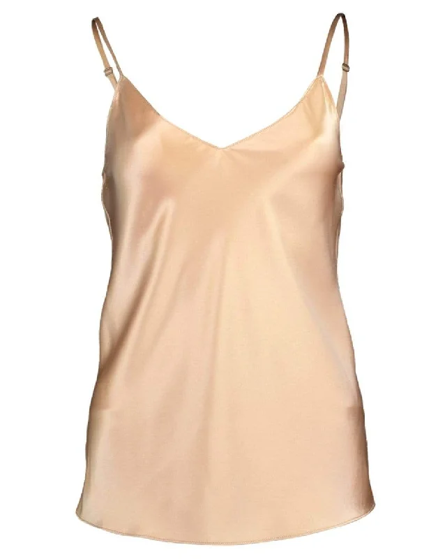 Sugar Gloria Silk Tank Top