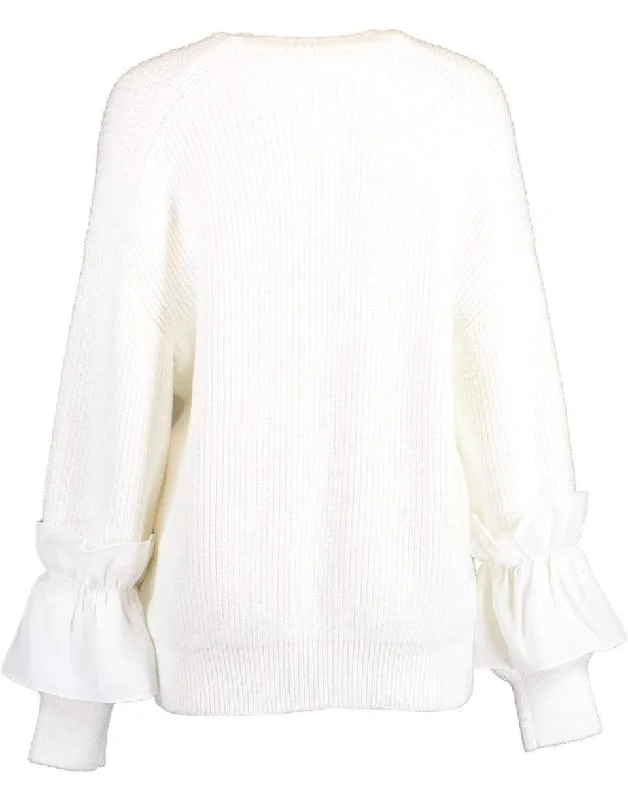 Ruffle Cuff Sweater