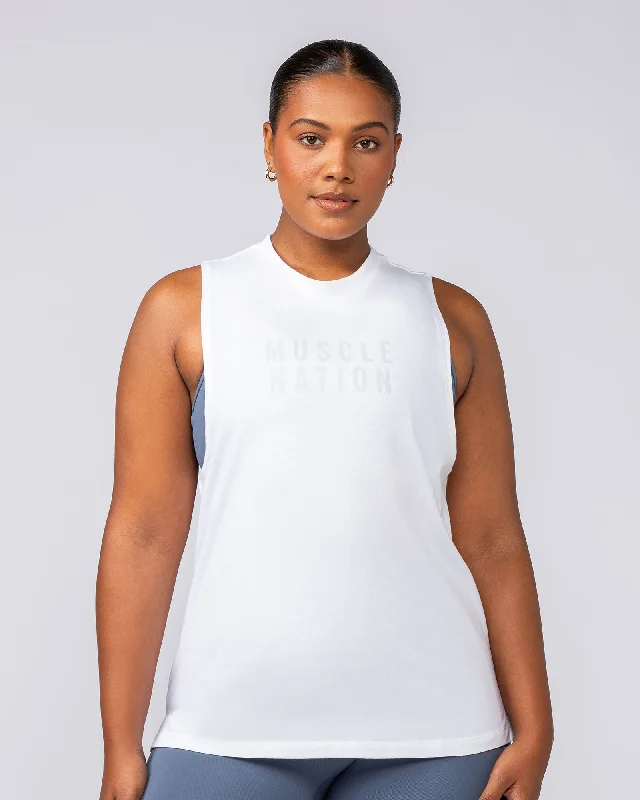 Essential Training Tank - White