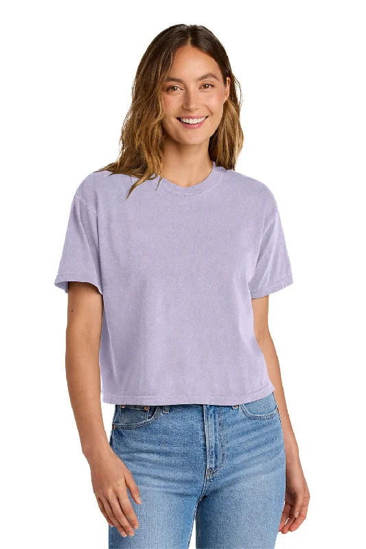 Comfort Colors Womens Short Sleeve Crewneck T-Shirt - Orchid Purple