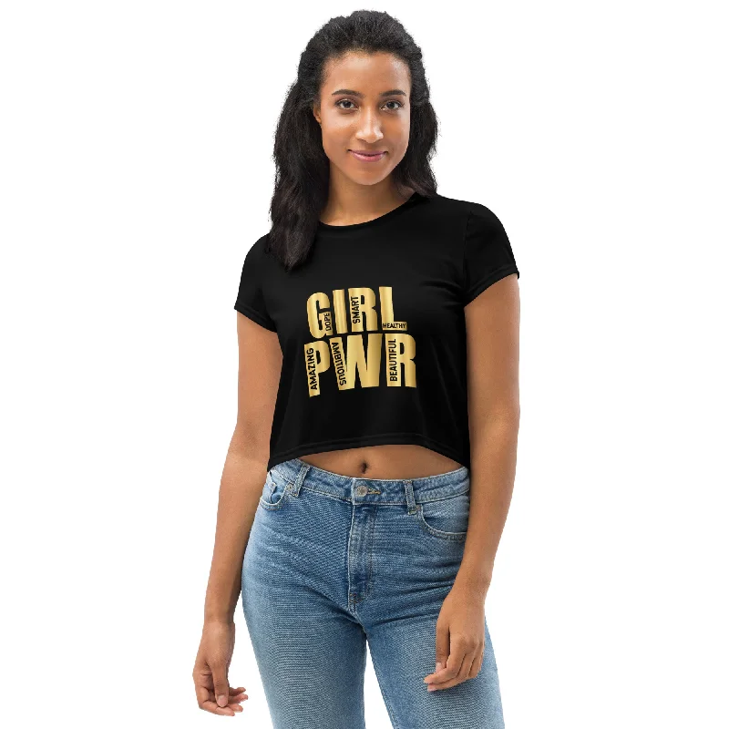 Girl Power Crop Tee