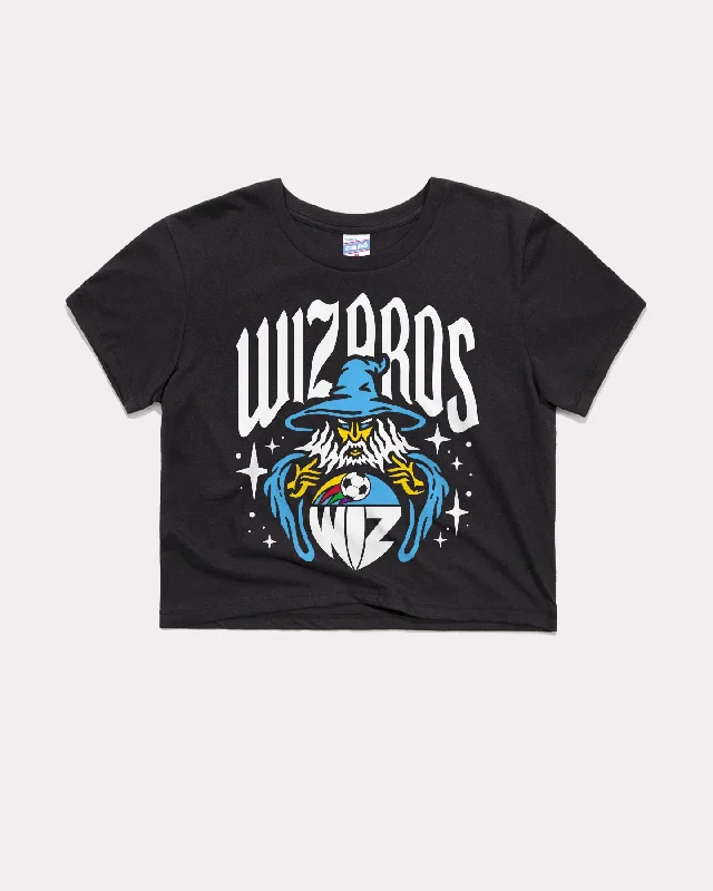 Kansas City Wizards Crystal Ball Black Crop