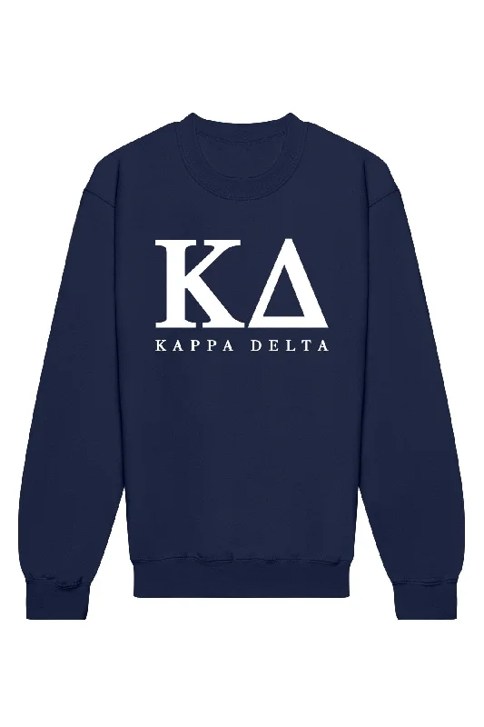 Kappa Delta Letters Crewneck Sweatshirt