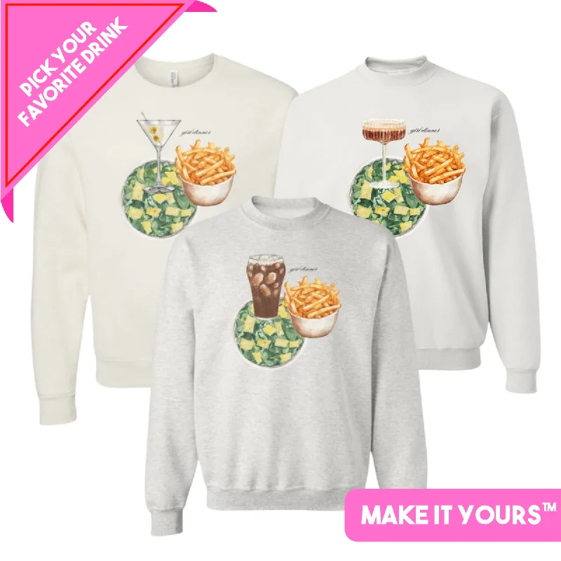 Make It Yours™ ‘Girl Dinner’ Crewneck Sweatshirt