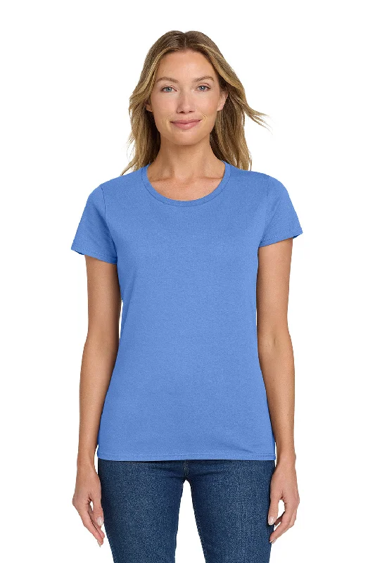 Gildan Womens Short Sleeve Crewneck T-Shirt - Carolina Blue