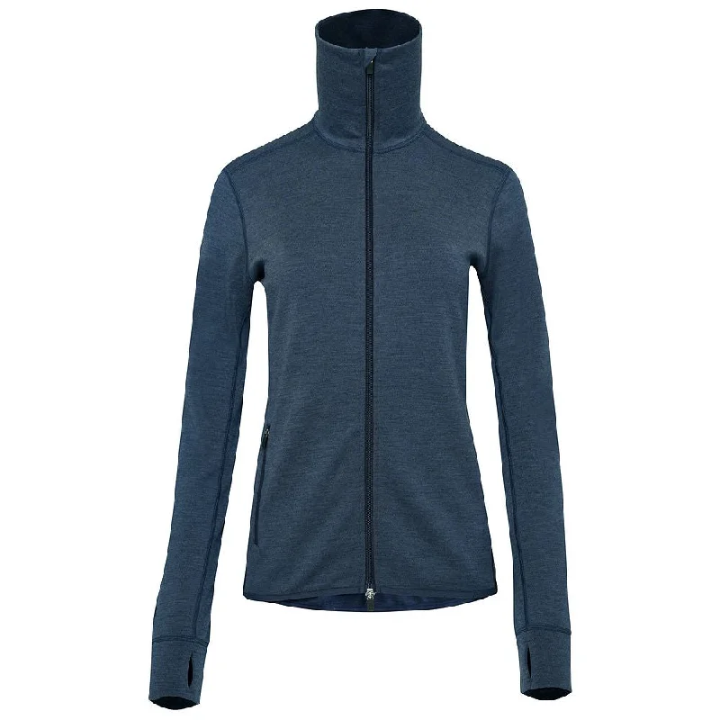 Womens 320 Merino Full Zip (Denim/Navy)