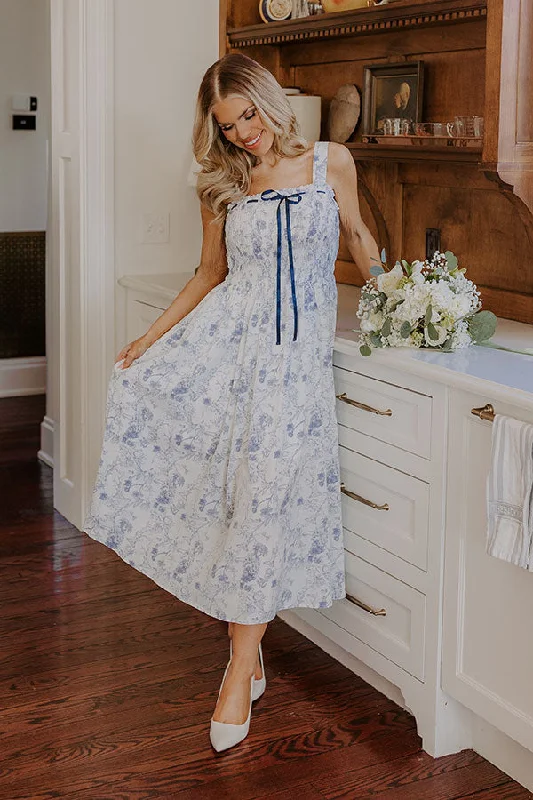 Chateau Charm Floral Midi