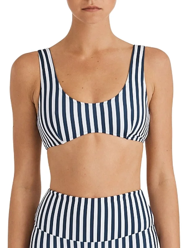 Indigo Stripe Bralette