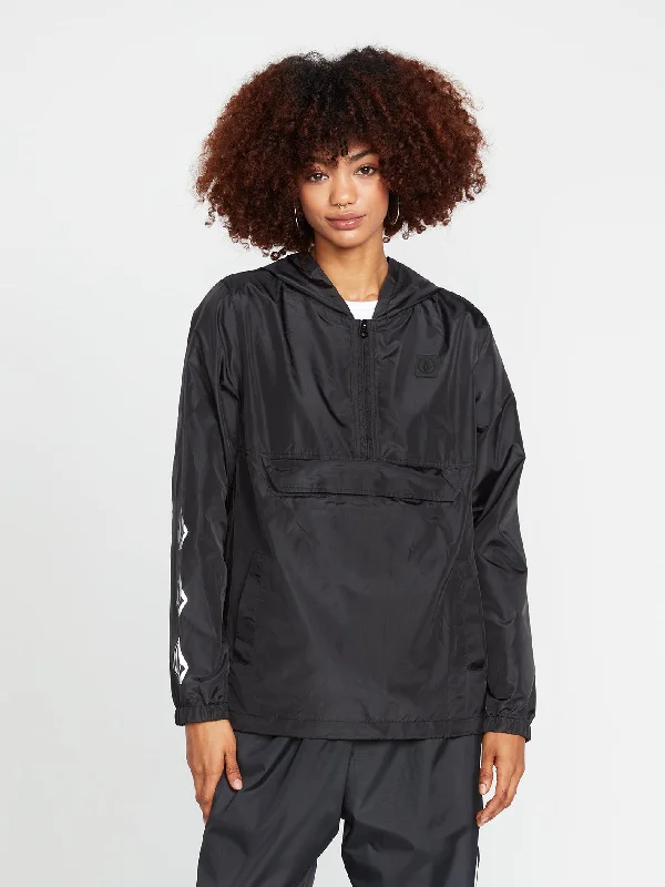 Earth Tripper Windbreaker - Black