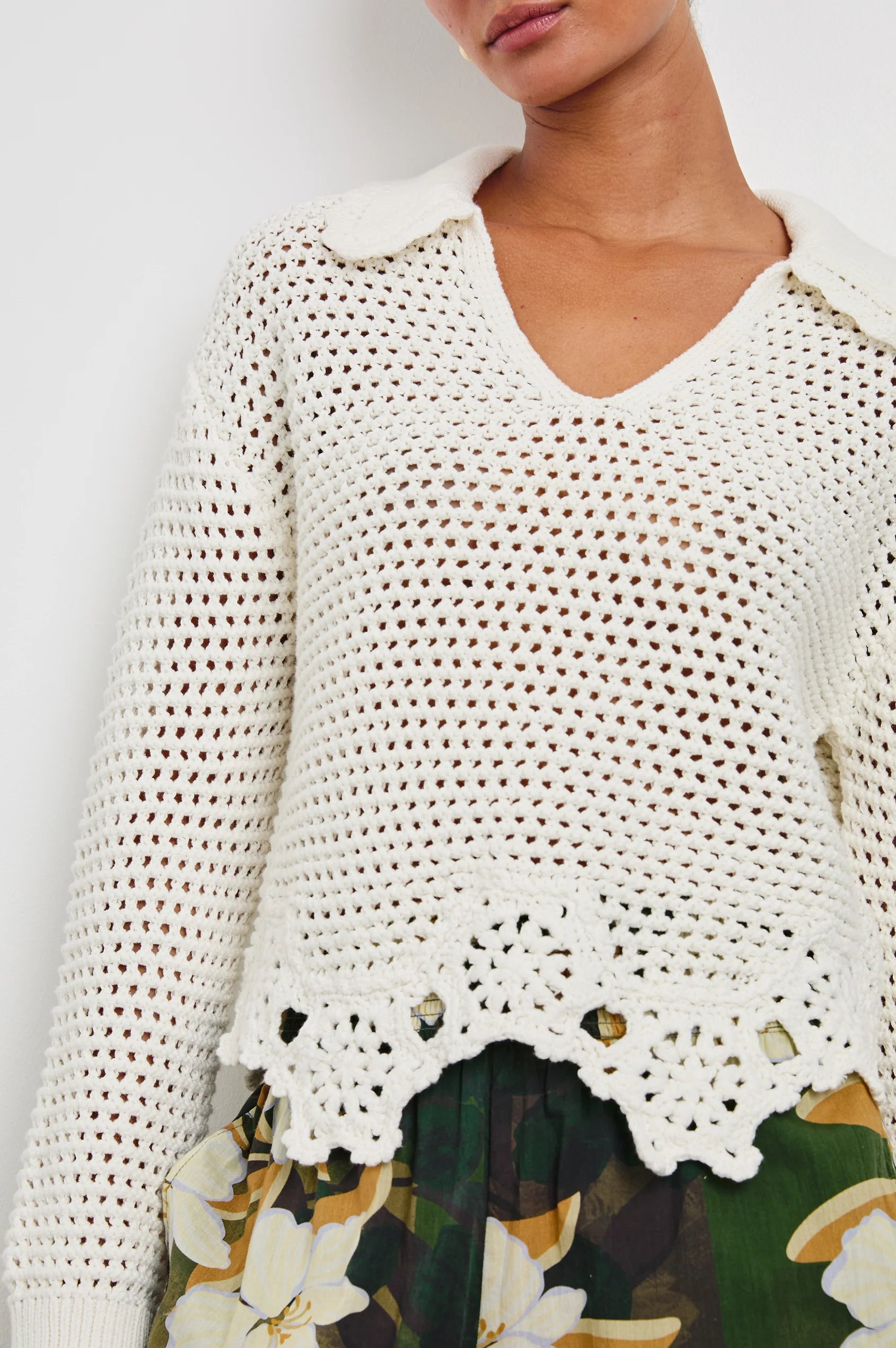 Louise Sweater - Ivory