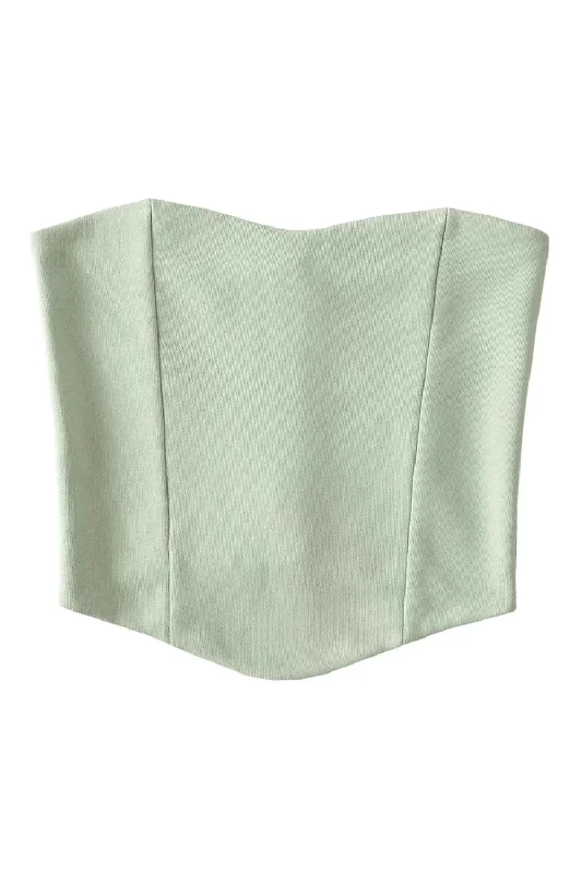 'Hillary' Off-Shoulder Knitted Tube Top (3 Colors)