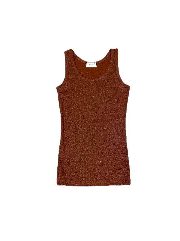 Vicolo rust glitter top