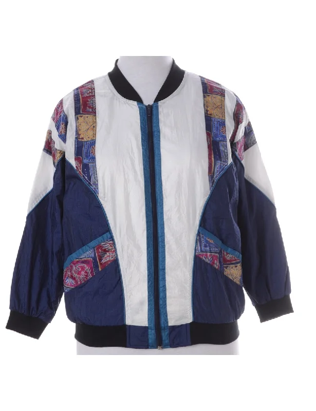 Label Kay Bomber Patterned Jacket