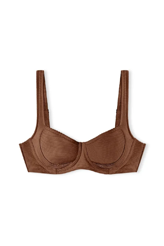 Signature Bra Cup Top - Acorn