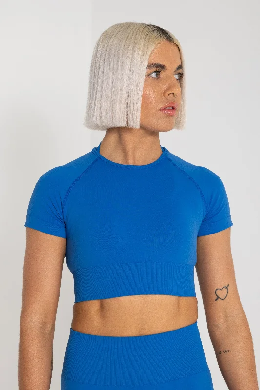 Reform Seamless Short Sleeve Crop Top