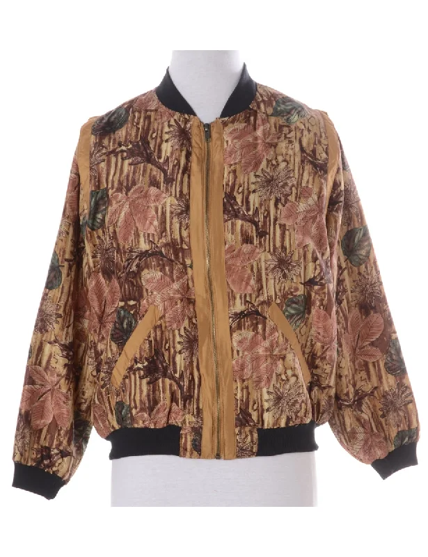 Label Kay Bomber Patterned Jacket