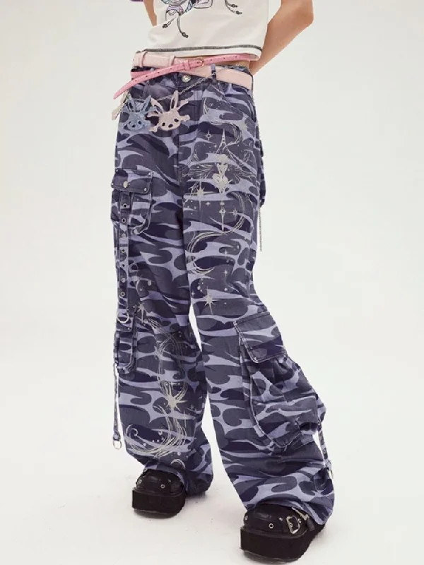 Elf Print Totem Jeans【s0000008216】