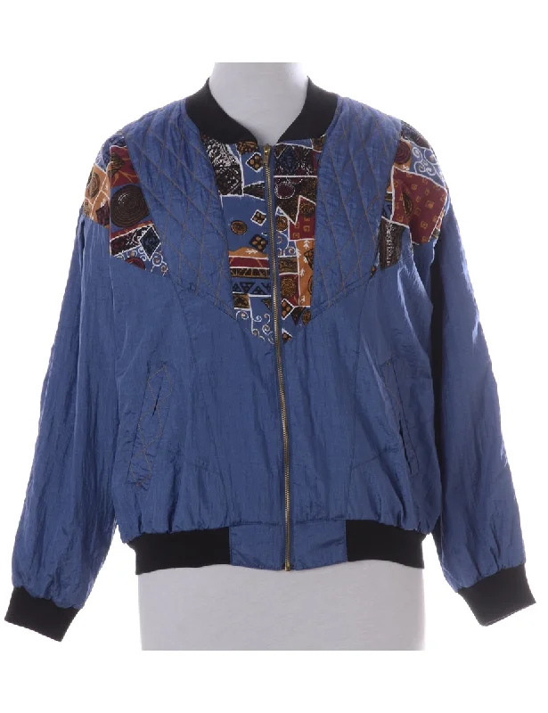 Label Kay Bomber Patterned Jacket