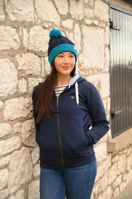 Strand Hooded Top - Navy