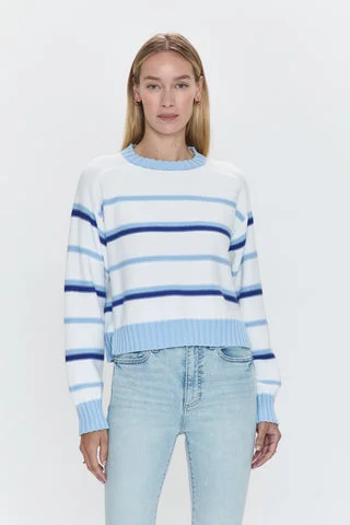 Adina Everyday Sweater ~ Pacific